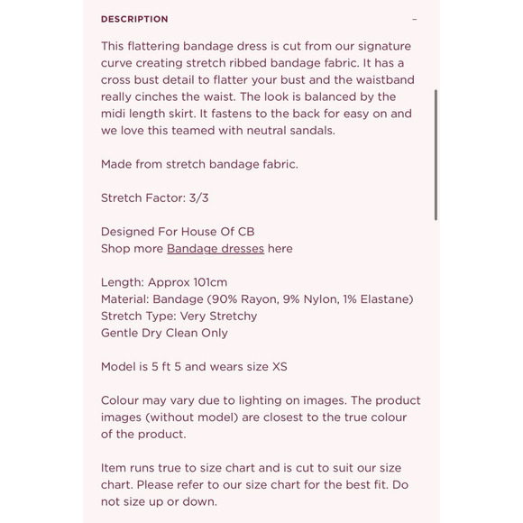 House of CB Bodycon Dress Sharna Cobalt Blue Cinch Waist Bandage Dress Medium - Picture 10 of 13